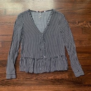 Zara striped top